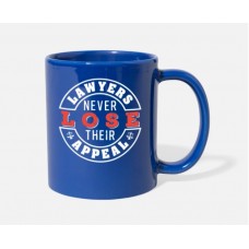 Lawyer Lose Appeal Royal Blue Mugs