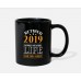 Retired Life For This Shirt Black Mugs