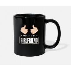 Girl Friend Black Mugs